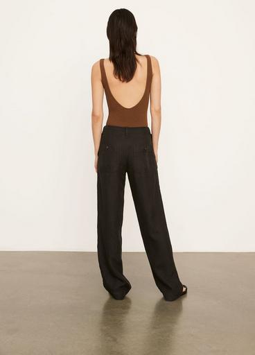 Tie-Front Pull-On Pant image number 3