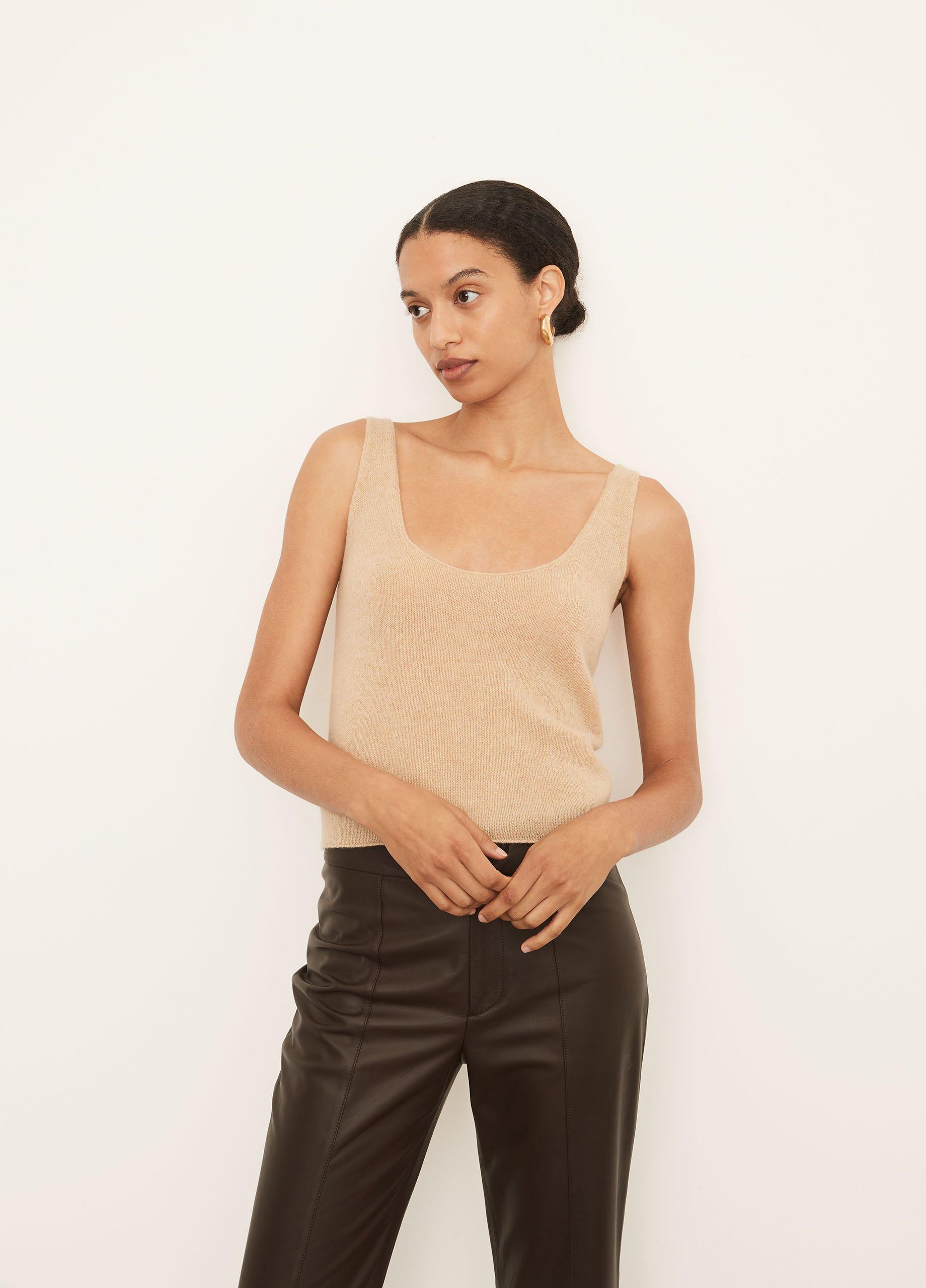 新しく着き Cashmere Scoop Vince | Women Products Vince in Camisole Neck トップス