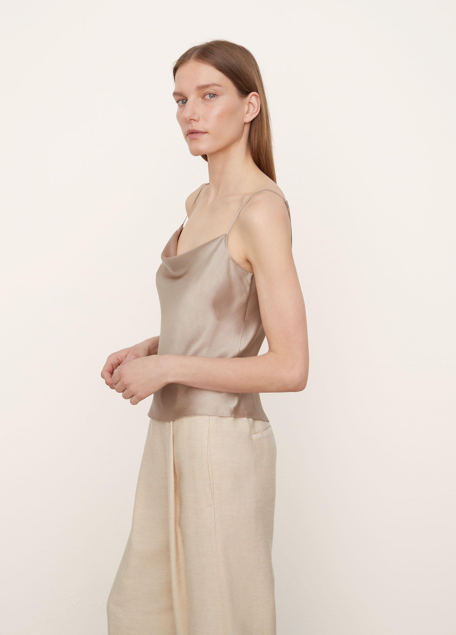 Silk Draped Camisole in Vince Products Women | Vince