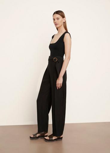 Tie Front Wide Leg Pant image number 2
