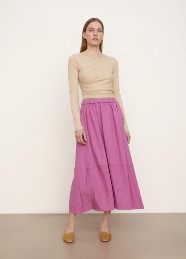 Pull-On Tiered Skirt image number 0