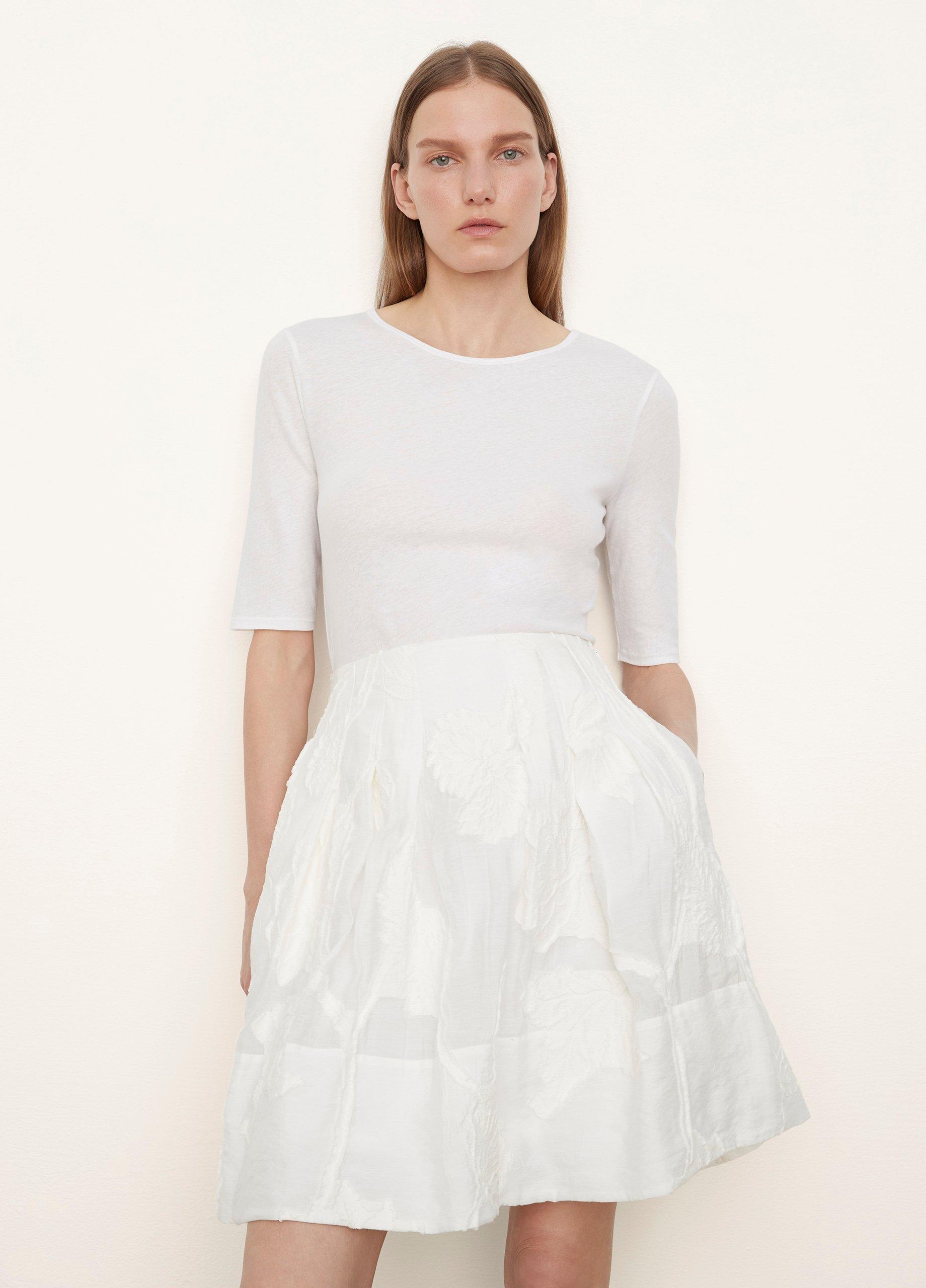 Chrysanthemum Short Tiered Skirt image number 1