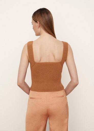 Knit Square Neck Camisole image number 3