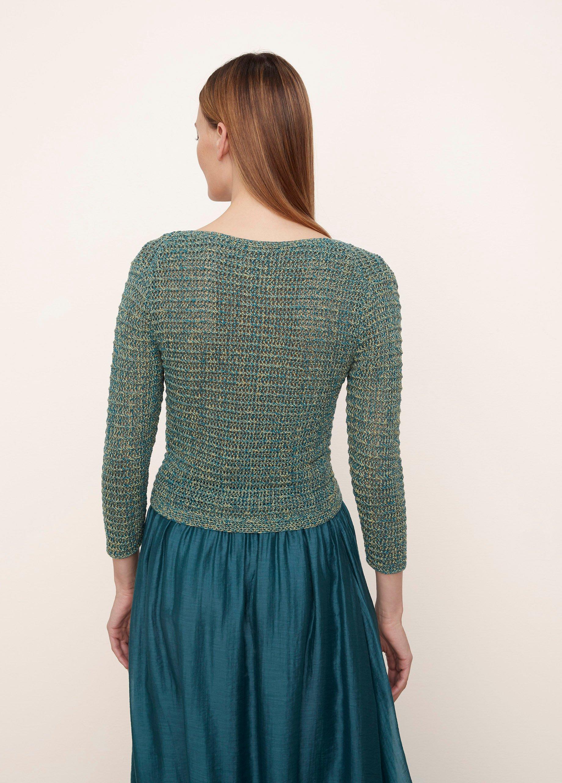Marled Crochet Cardigan image number 3
