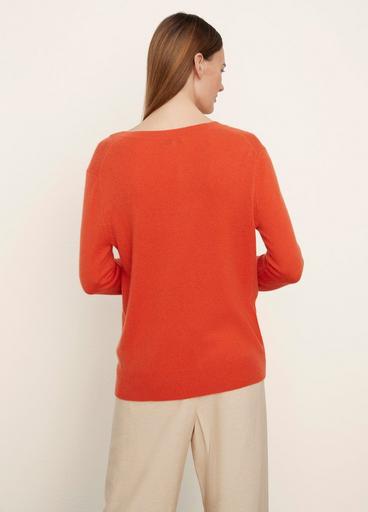 Lightweight Cashmere Weekend V-Neck Pullover in Vince Lightweight Cashmere Weekend V-Neck Pullover in Vince