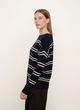 Double Stripe Long Sleeve Pullover image number 2