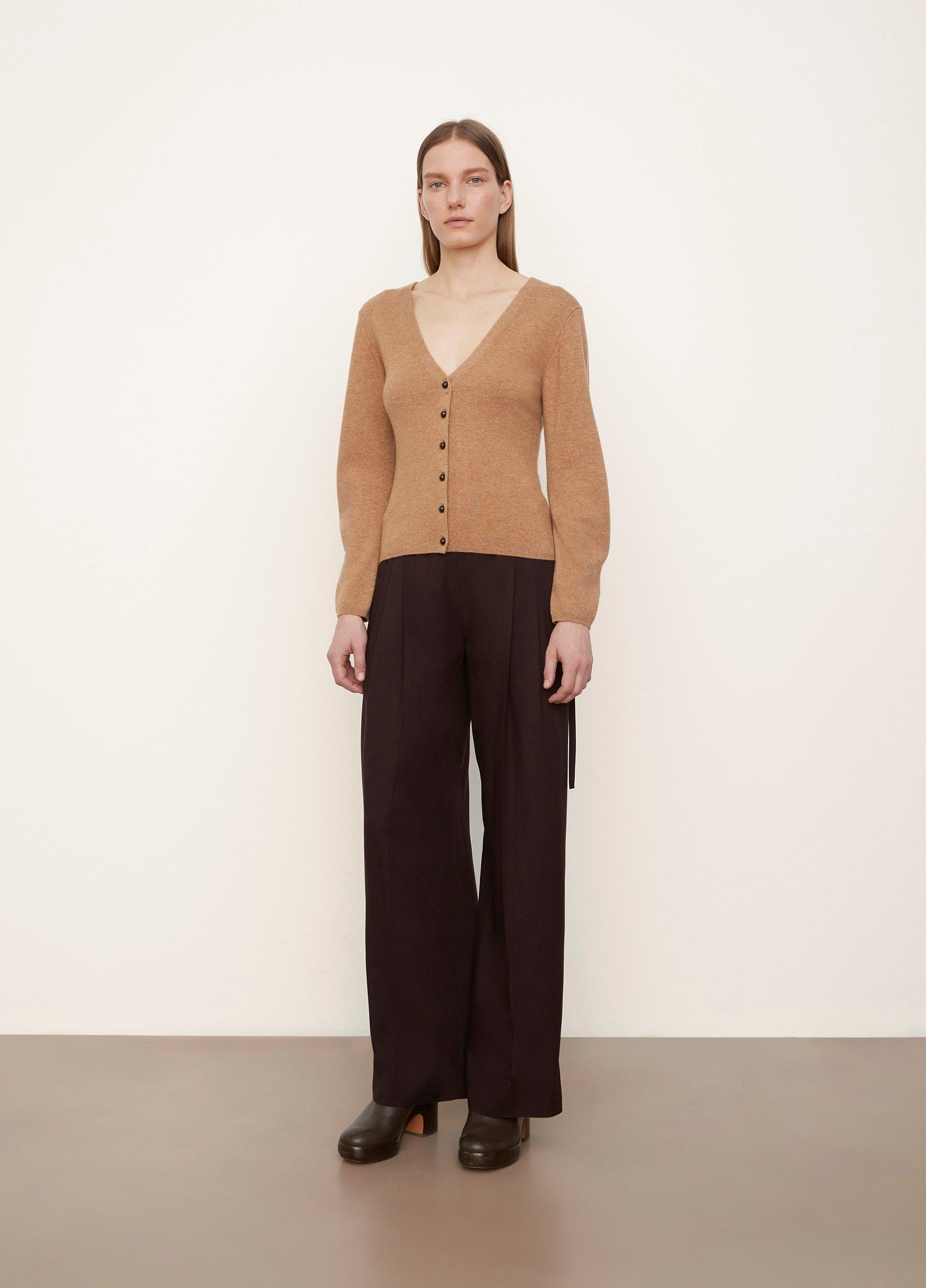 Deep V-Neck Button Cardigan image number 0