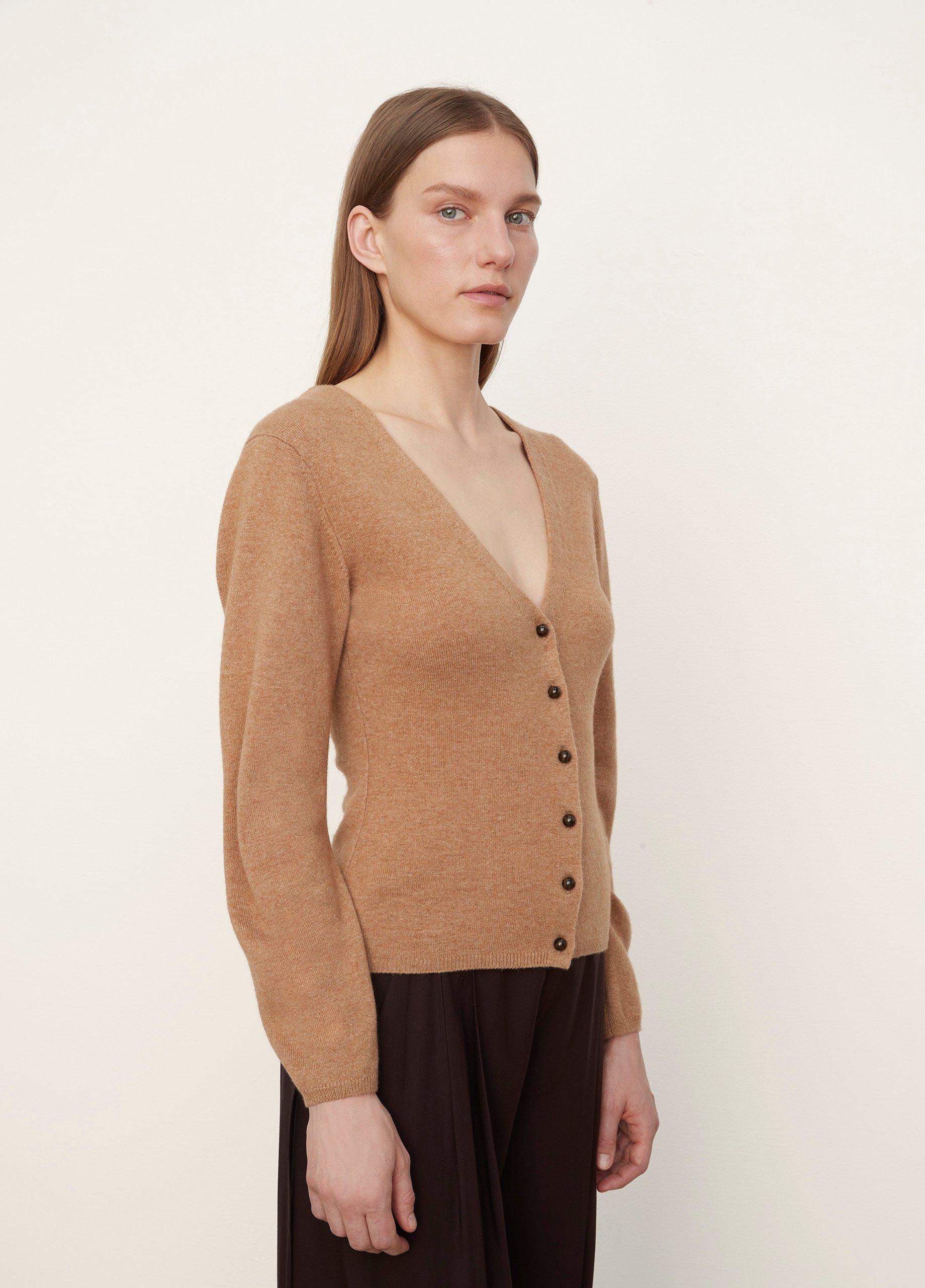 Deep V-Neck Button Cardigan image number 2