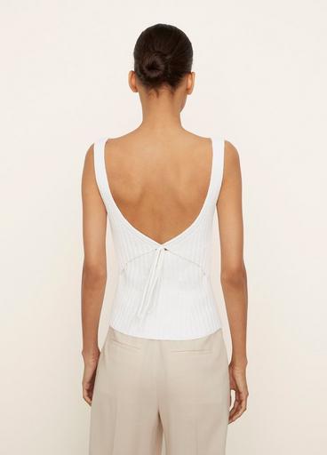 Ribbed Tie-Back Camisole image number 3