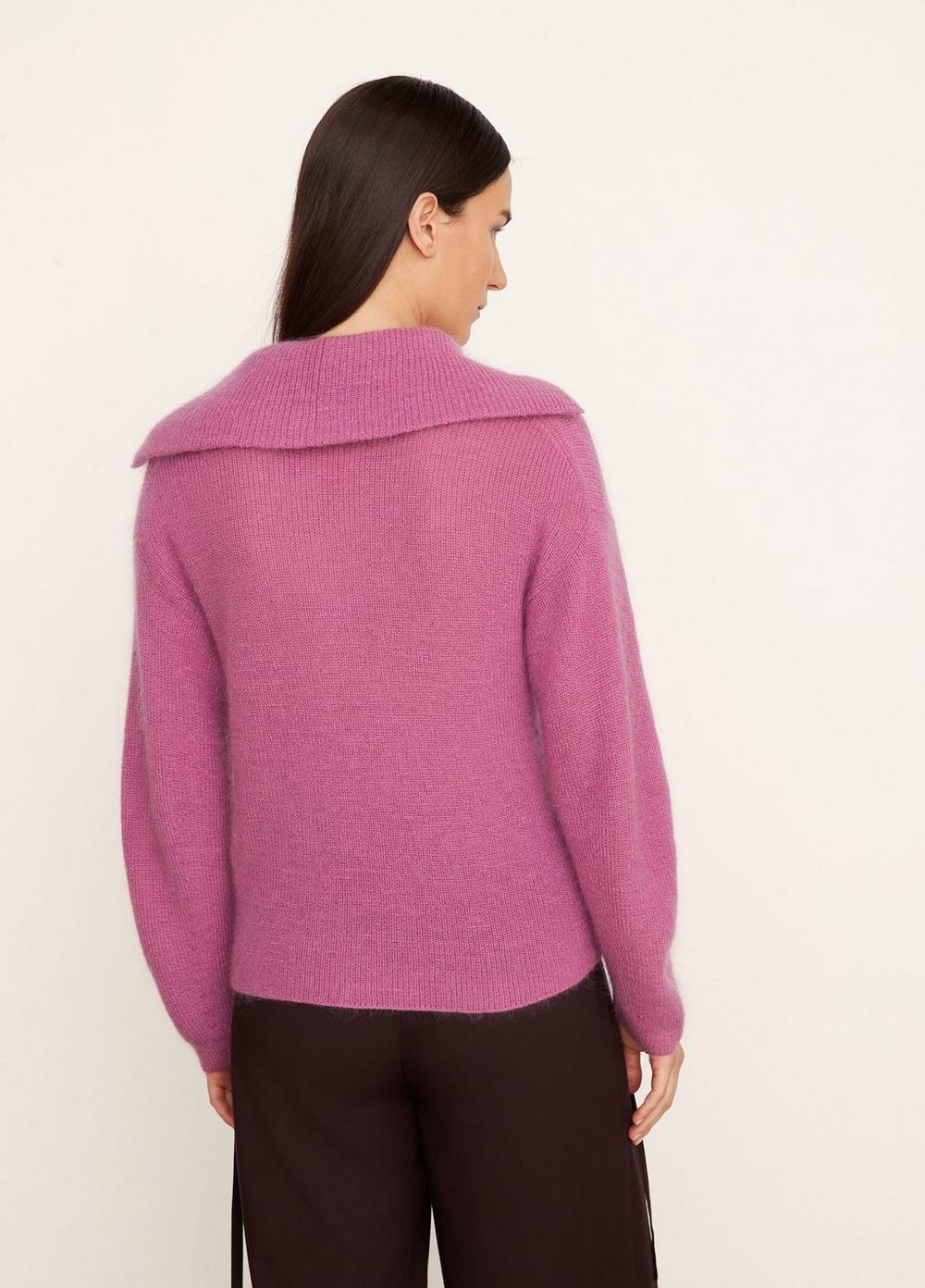 Half Zipped Ribbed Pullover