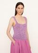 Textured Square Neck Camisole image number 2