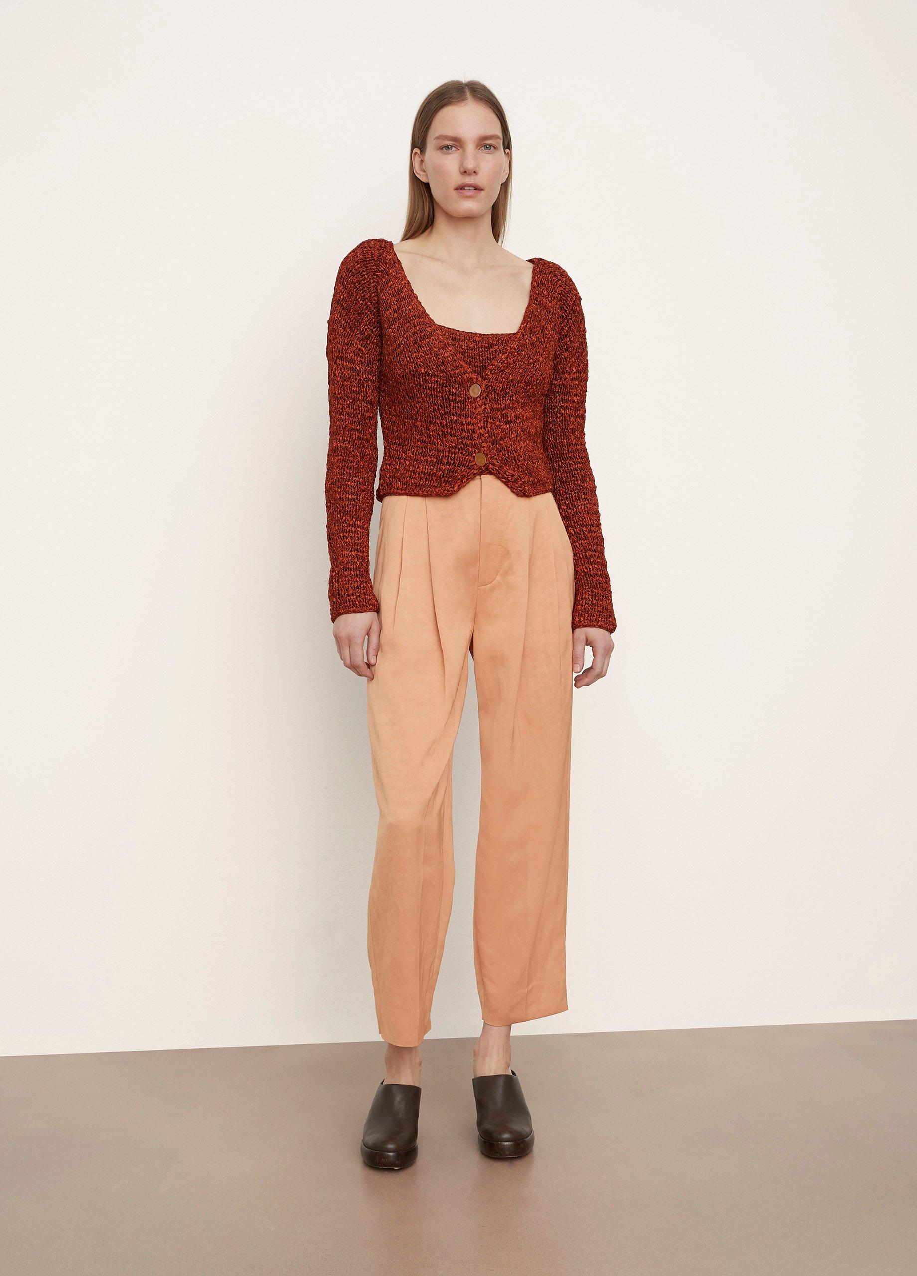 Textured Shrunken Cardigan image number 0