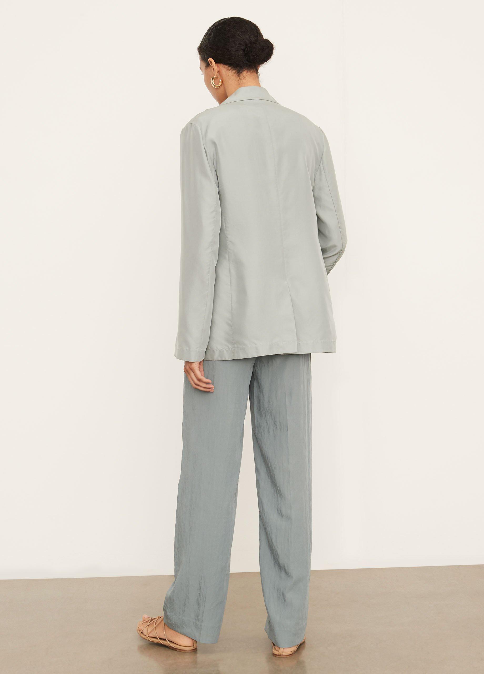 Drapey Silk Blazer image number 3