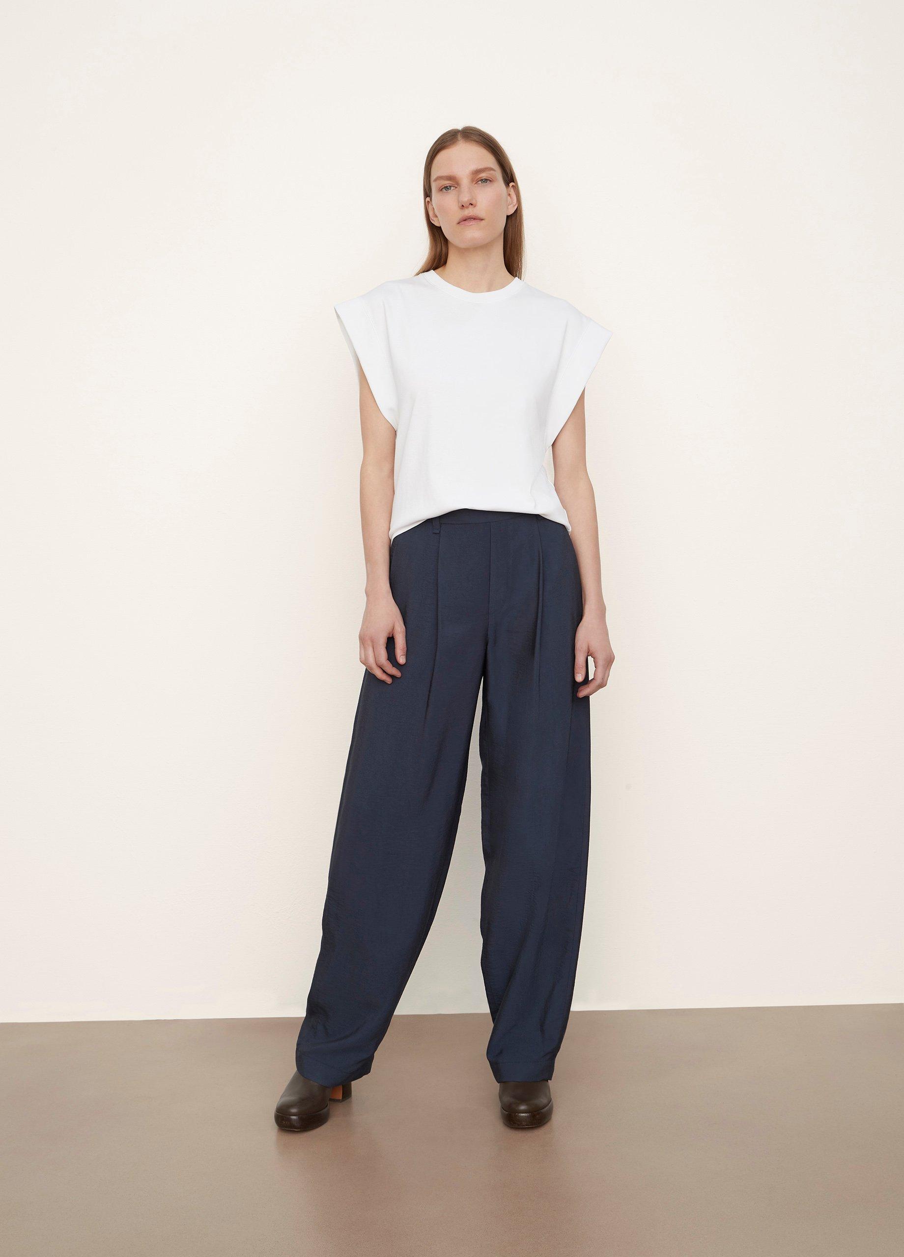 Rib-Trim Muscle T-Shirt image number 0