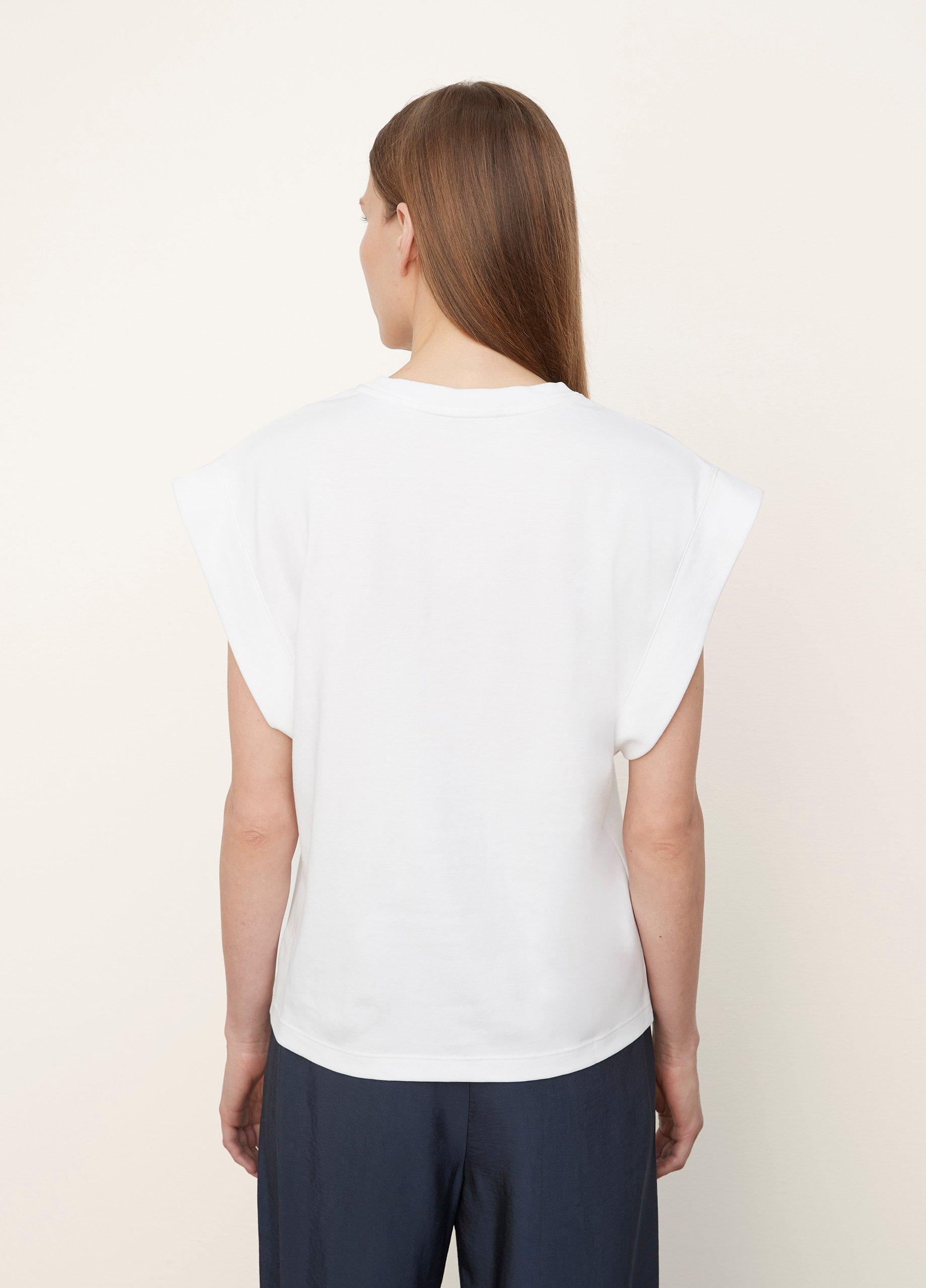 Rib-Trim Muscle T-Shirt image number 3