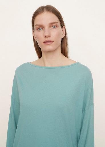 Long Sleeve Boat Neck Tee image number 1