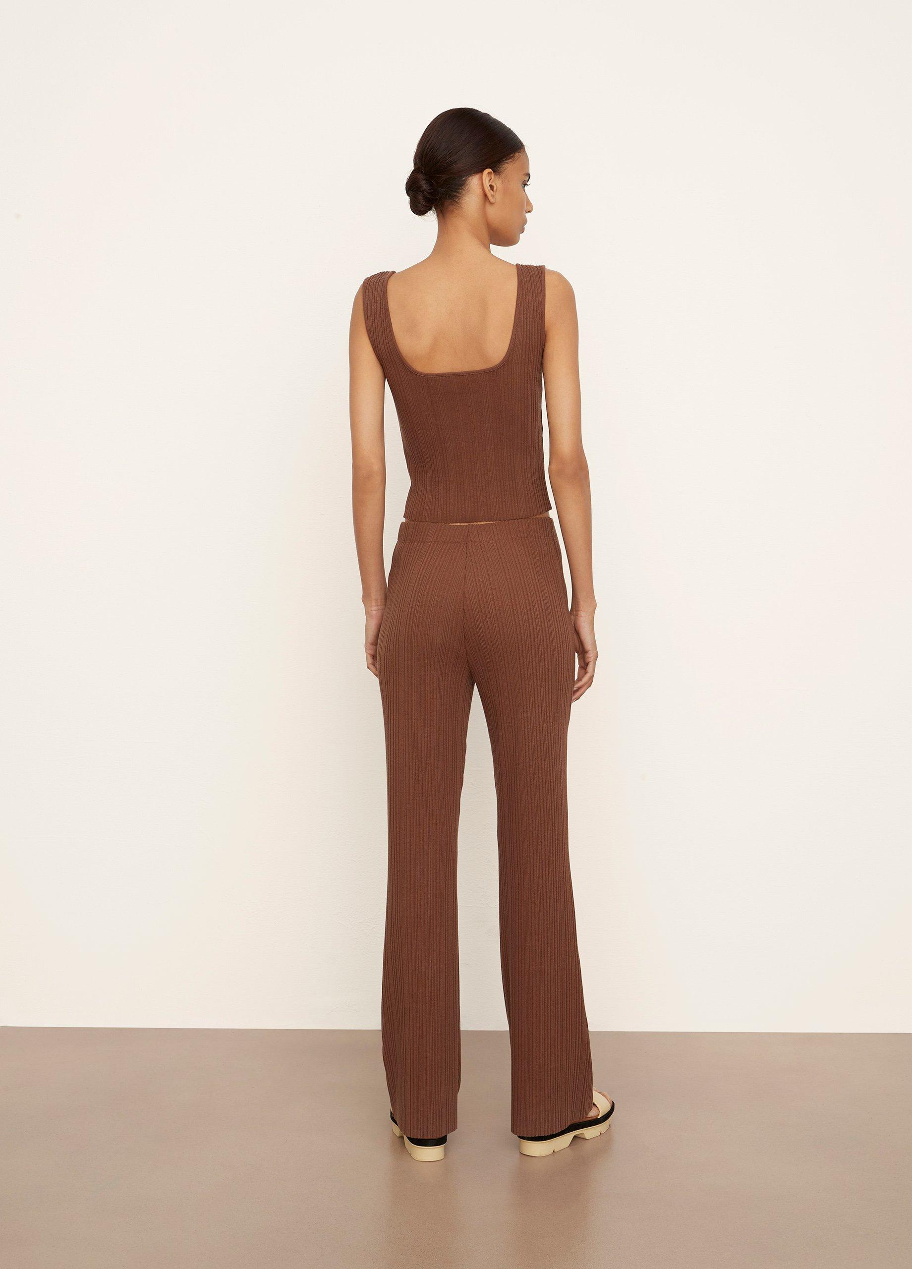 Rib Flared Pant image number 3