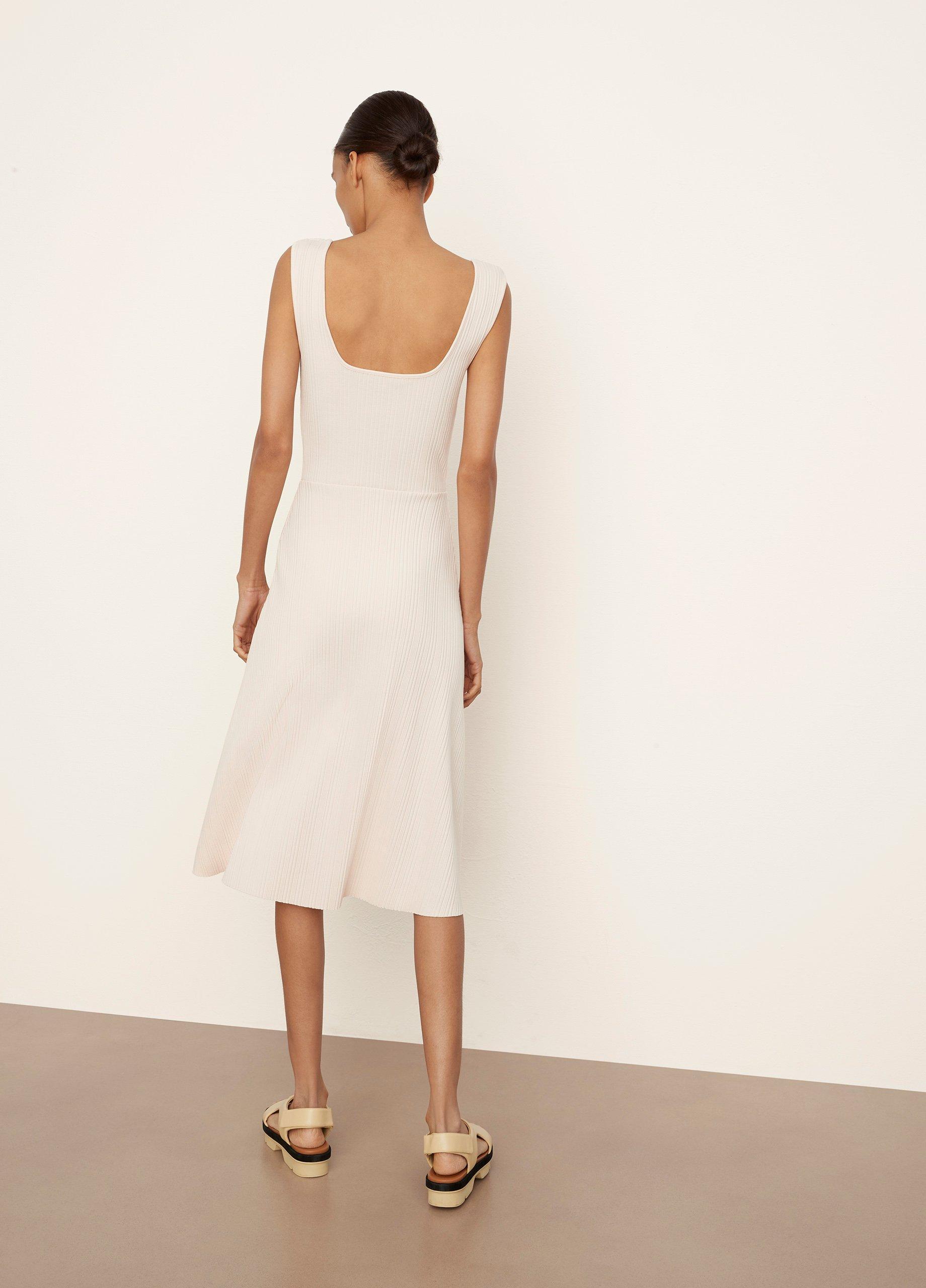 Rib Sweetheart-Neck Camisole Dress image number 3