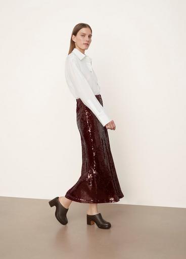 Sequin Slip Skirt image number 2