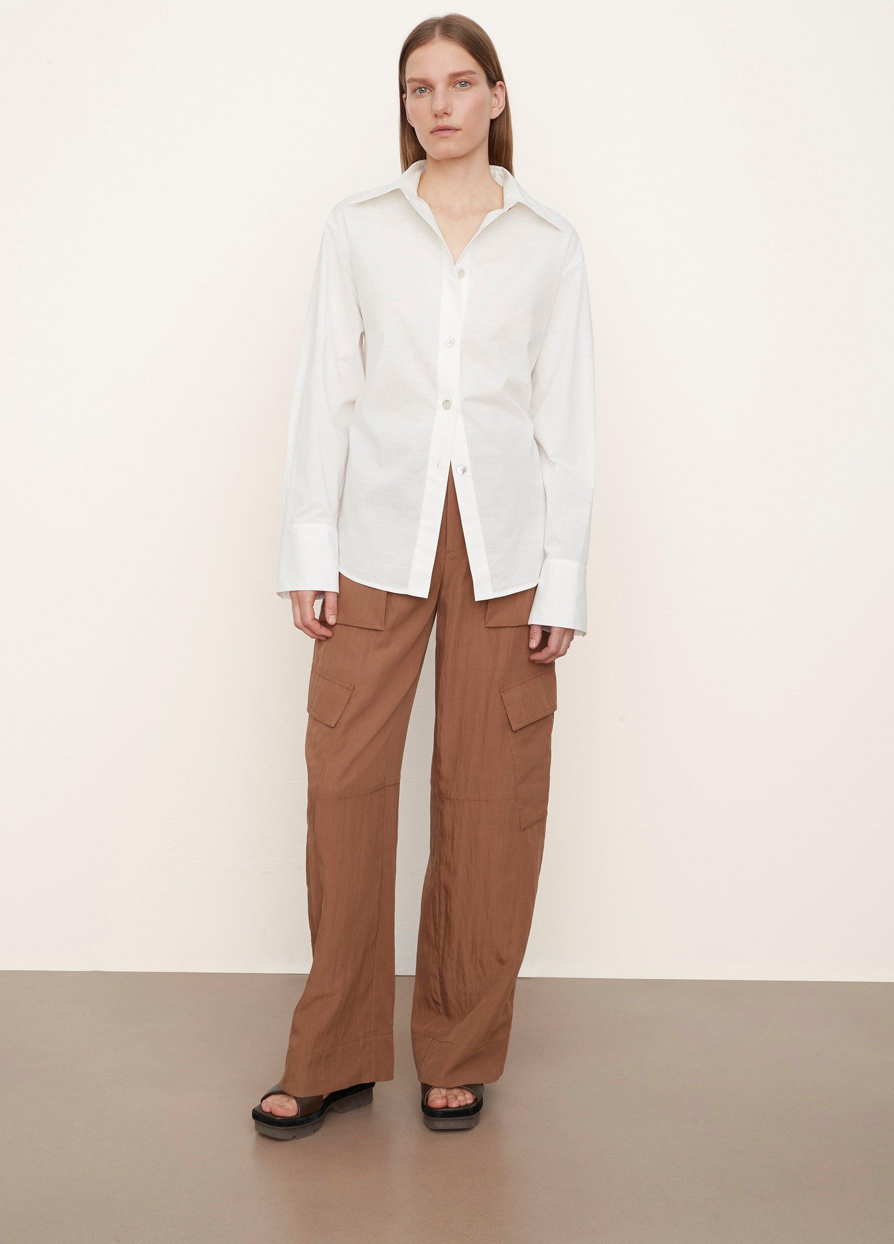 Tie-Back Long Sleeve Blouse image number 0