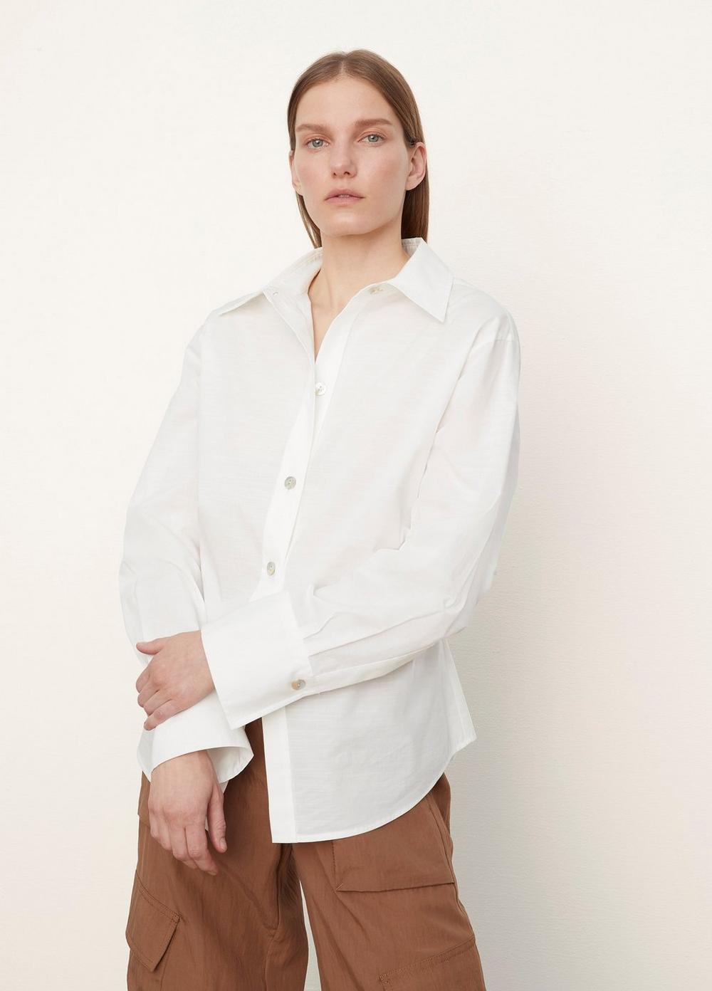 Tie-Back Long Sleeve Blouse in Vince Sold Out Products | Vince