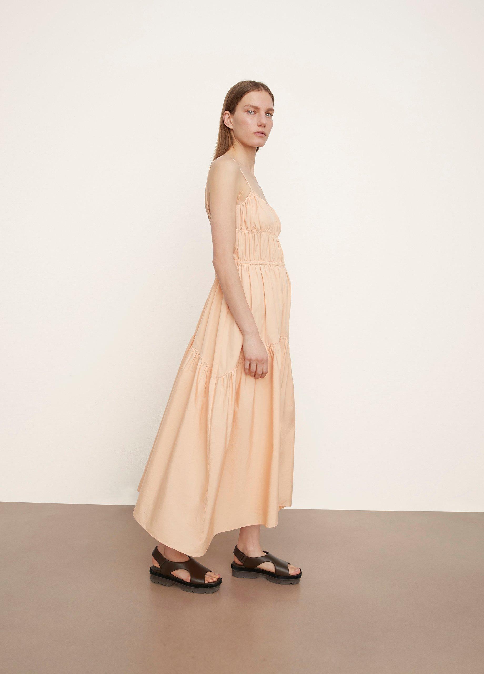 Ruched Tie-Back Camisole Dress image number 2