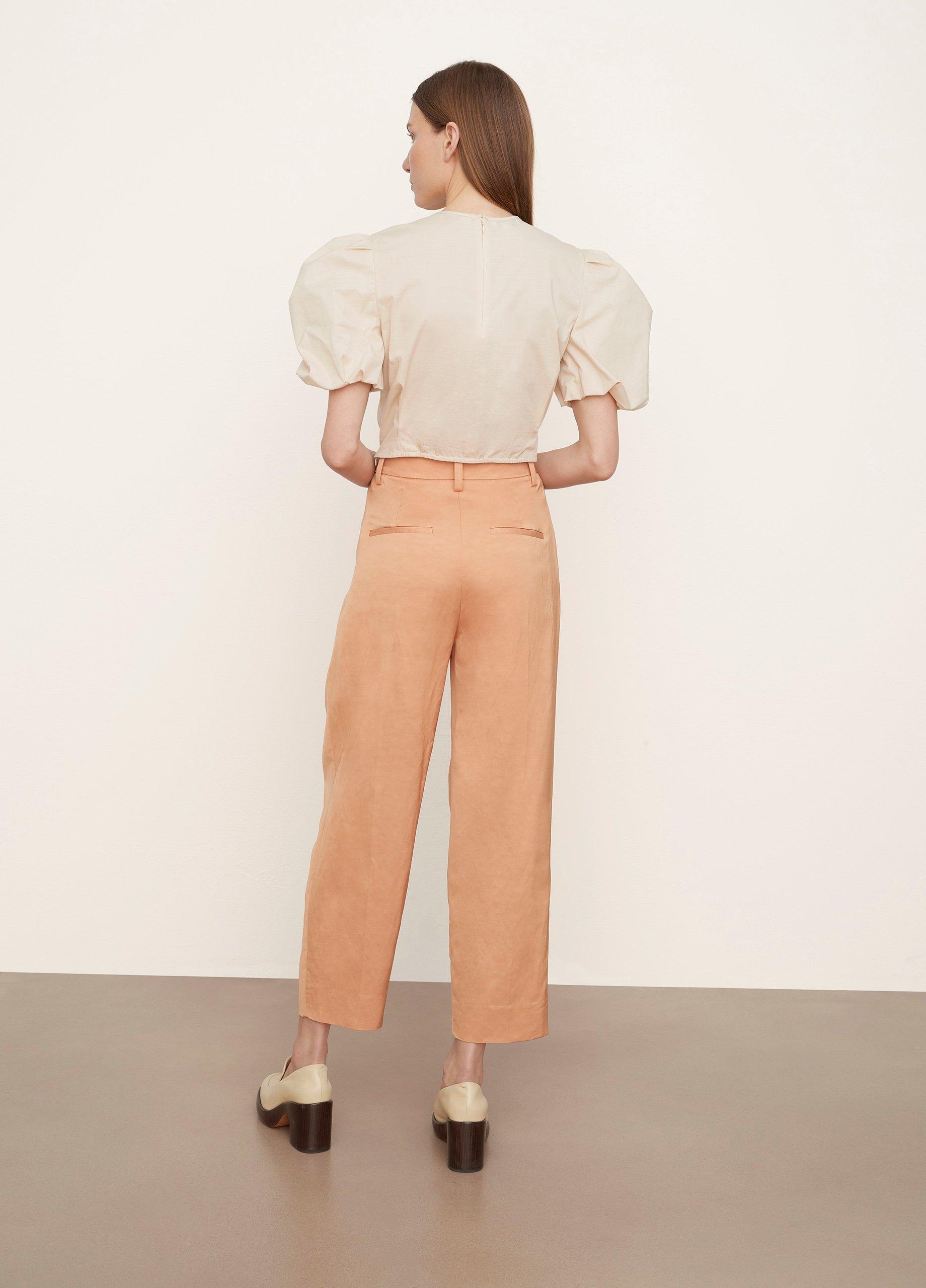 Pleat-Front Tapered Pant image number 3