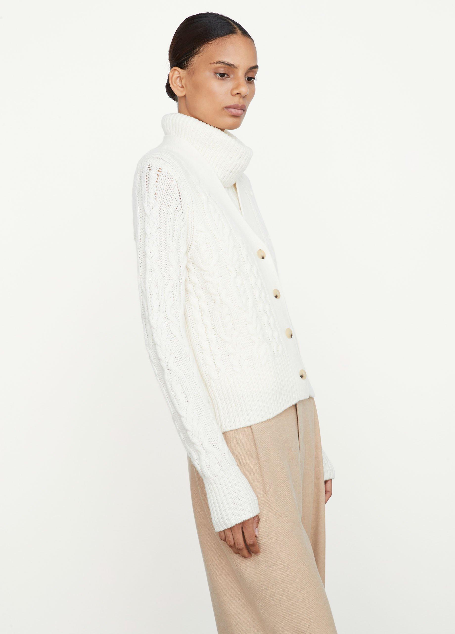 Braided Cable Cardigan image number 2