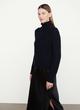 Wool and Cashmere Textured Turtleneck Sweater image number 2