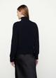 Wool and Cashmere Textured Turtleneck Sweater image number 3
