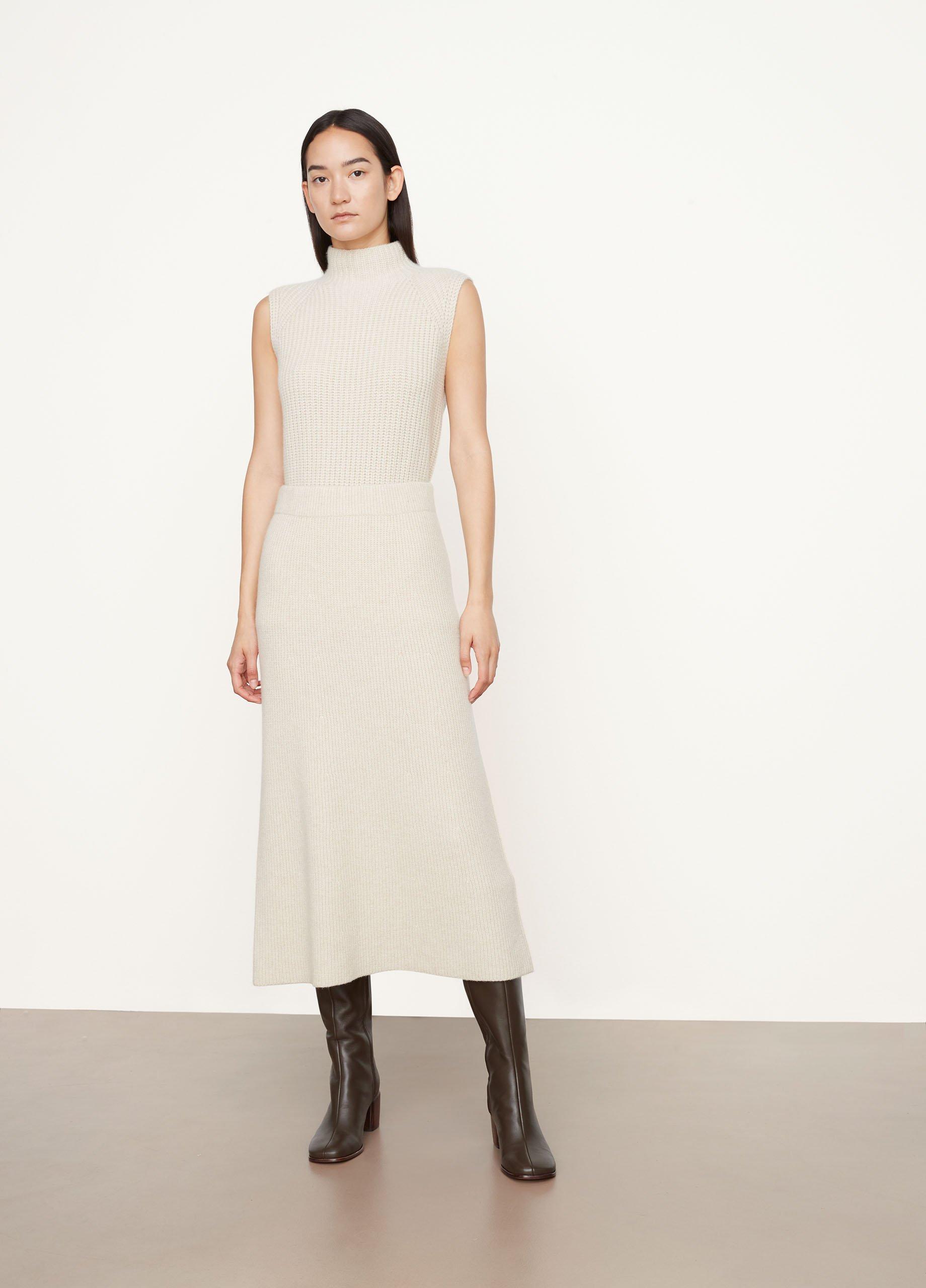 Ribbed Midi Skirt image number 0