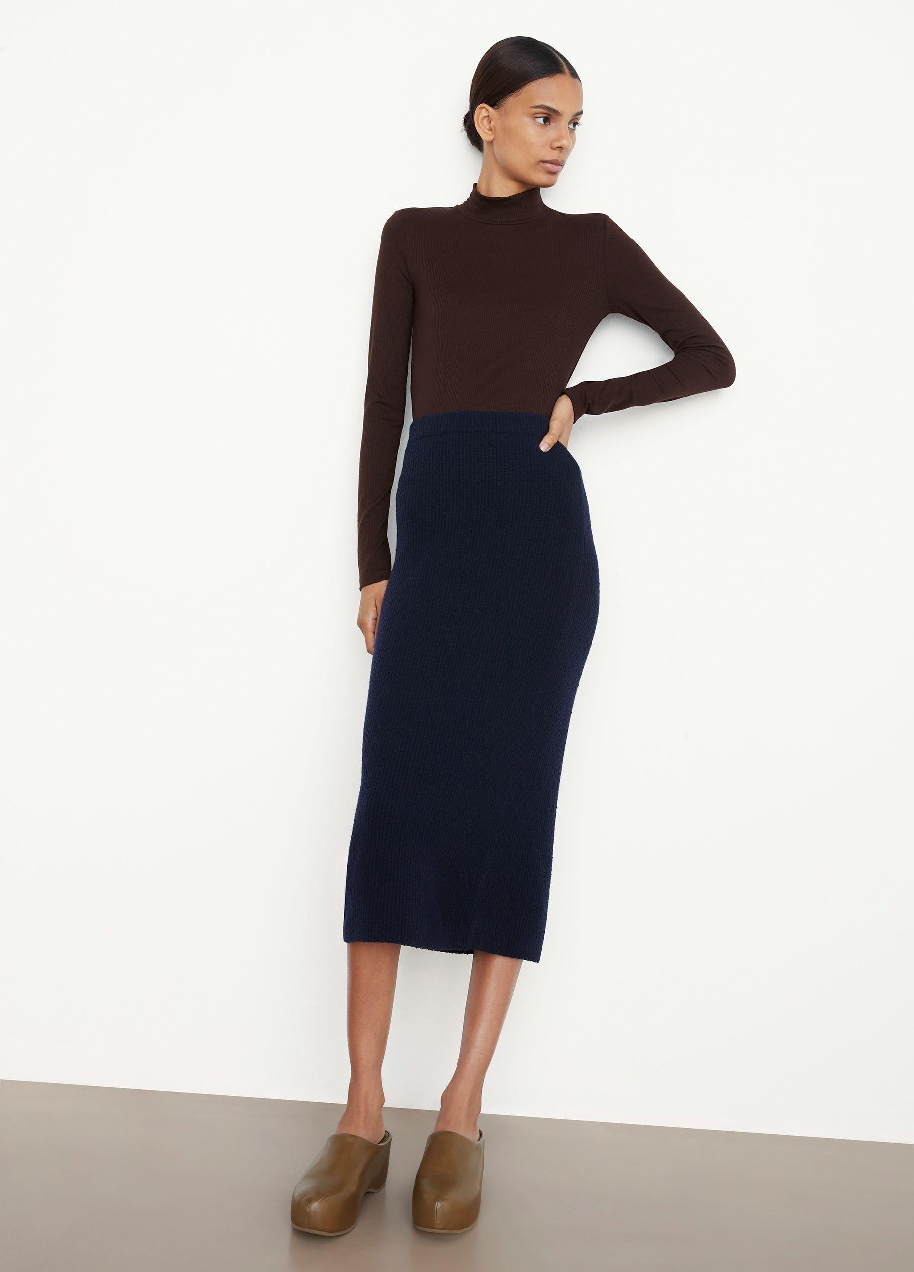 Crimped Wool Skirt image number 1