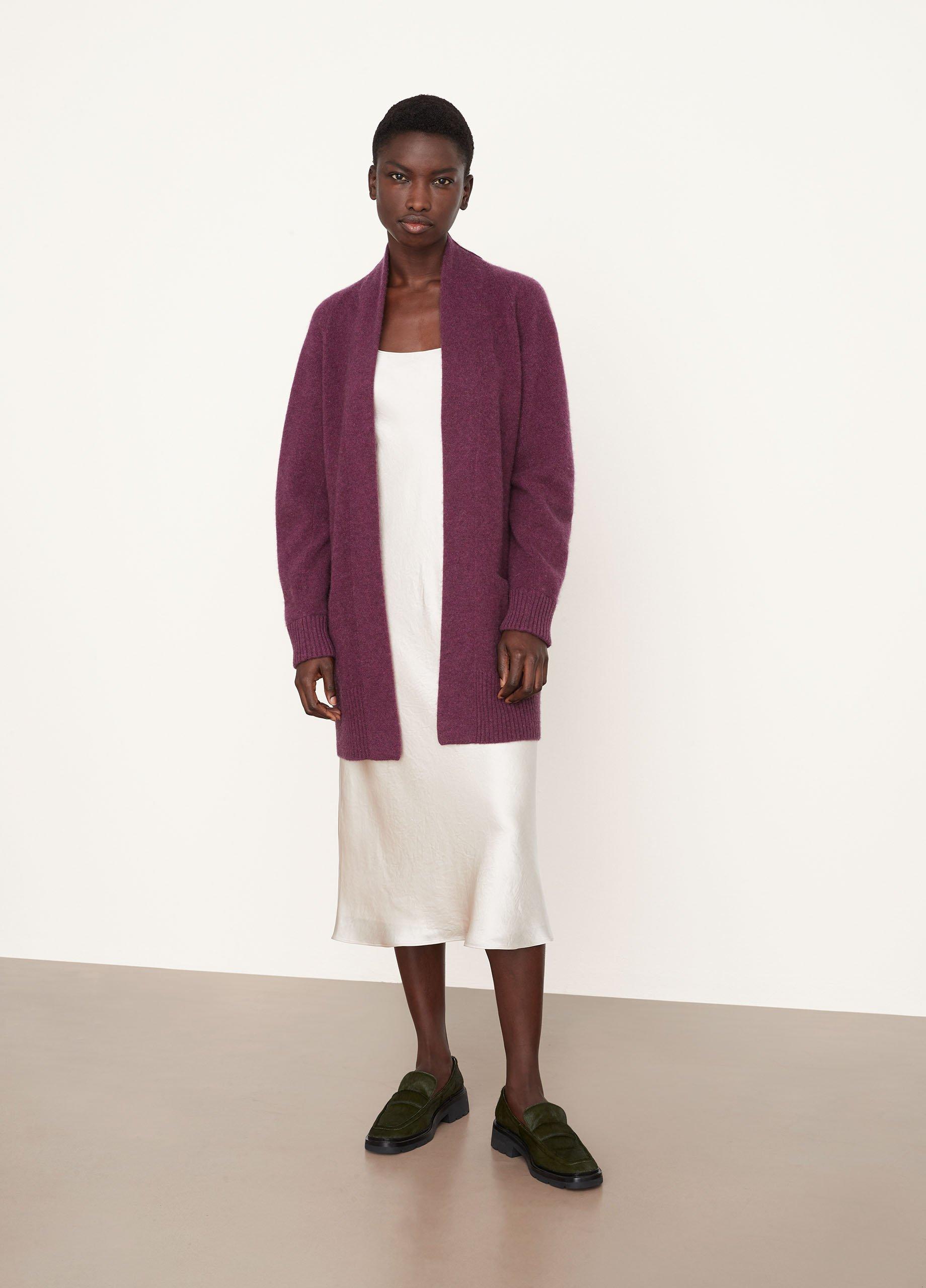 Cashmere Shawl Collar Cardigan image number 0