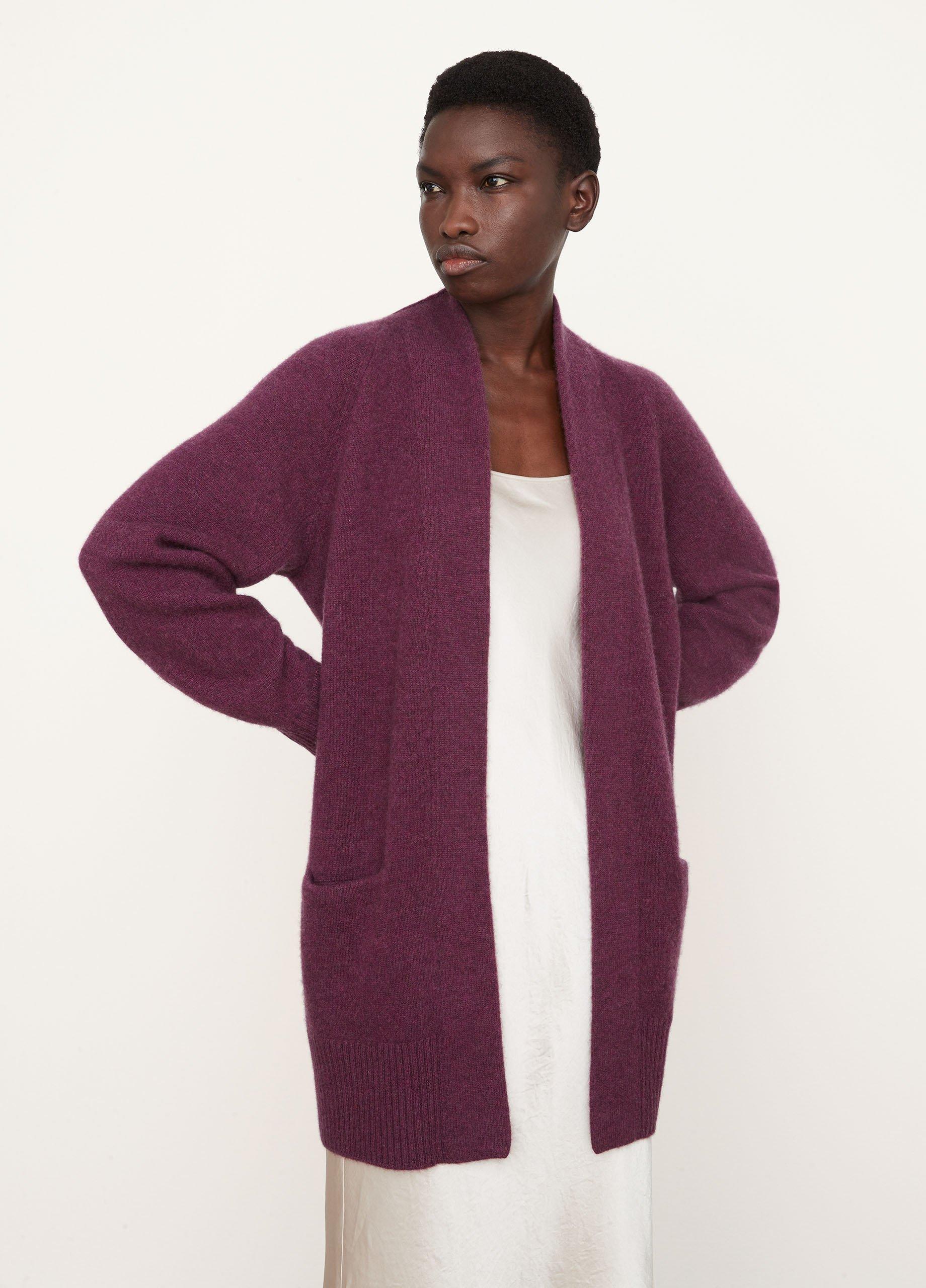 Cashmere Shawl Collar Cardigan image number 1