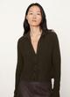 Boiled Cashmere Polo Buttoned Cardigan image number 1