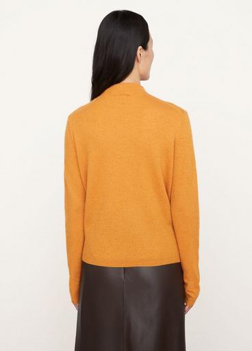 Boiled Cashmere Funnel Neck Pullover Sweater image number 3