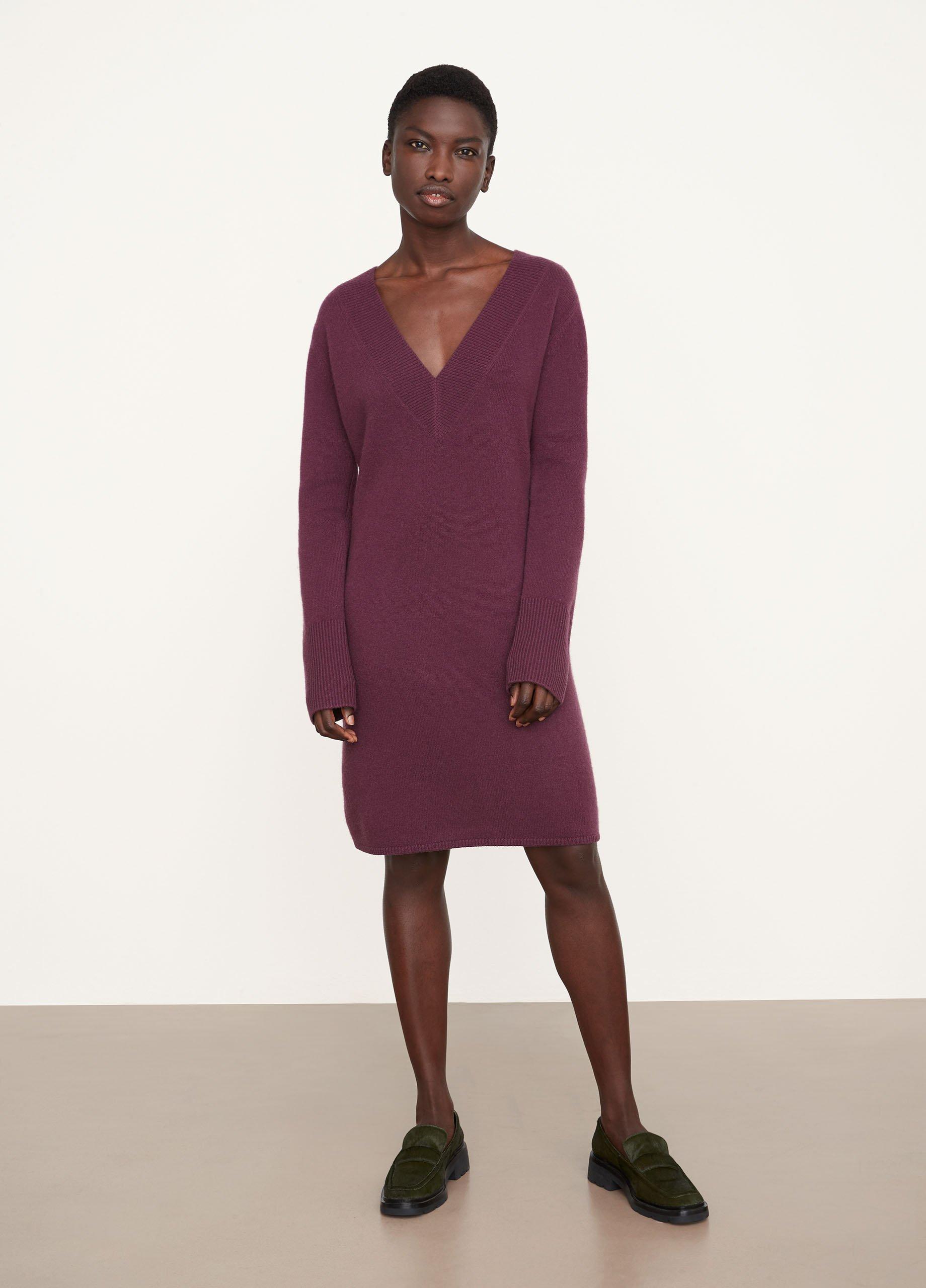 Vince v shop neck dress