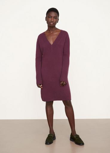 v-neck sweater dress Womens Winter Rib Knit Long Sleeve Casual Loose Solid Color V Neck Pullover Top Short Fall Dresses 2024 (Black, M) at Amazon Women's Clothing store XL 10 31.1 52 19.7 Ocean Blue V Neck Sweater