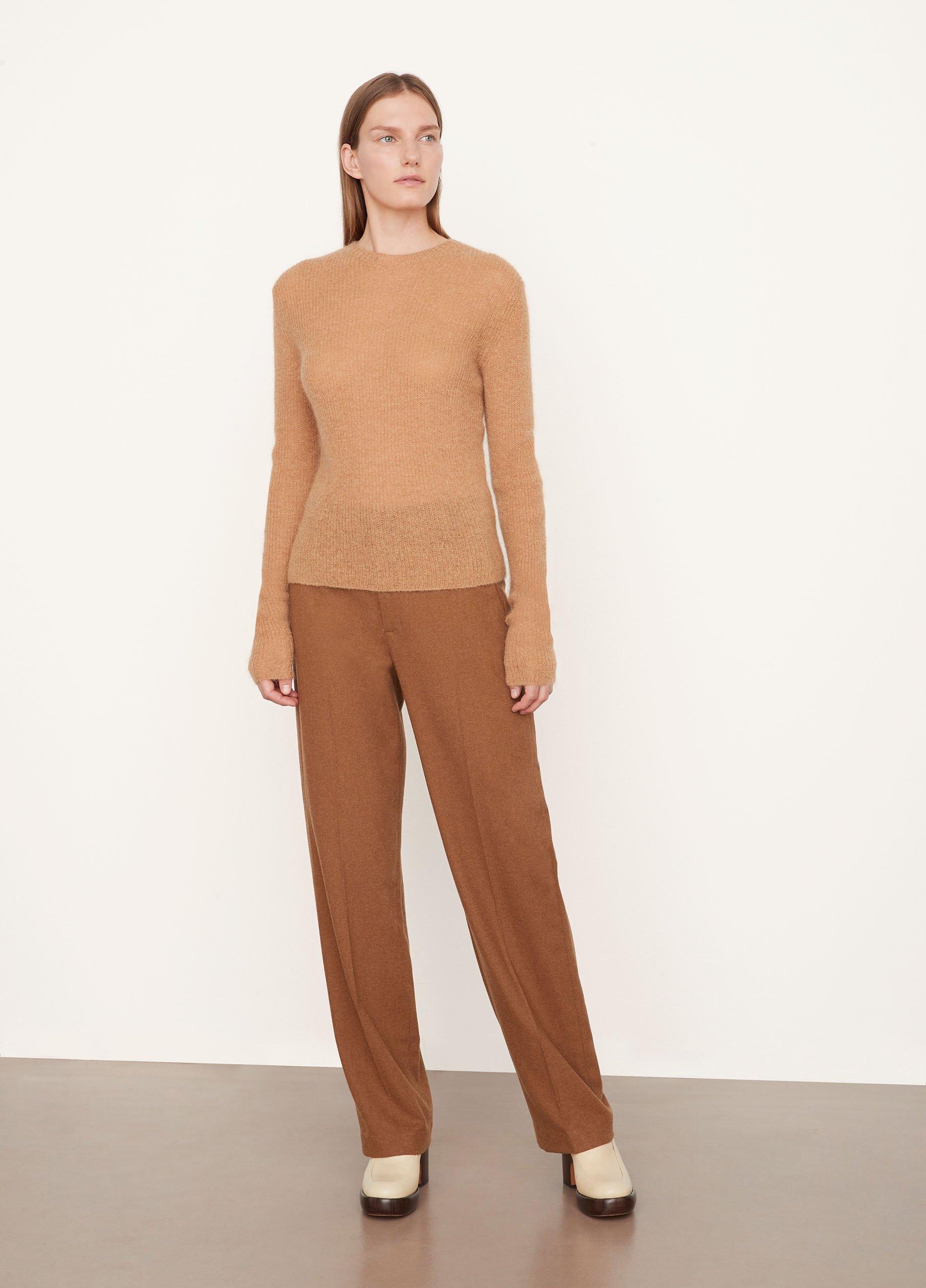 Brushed Crew Sweater image number 0