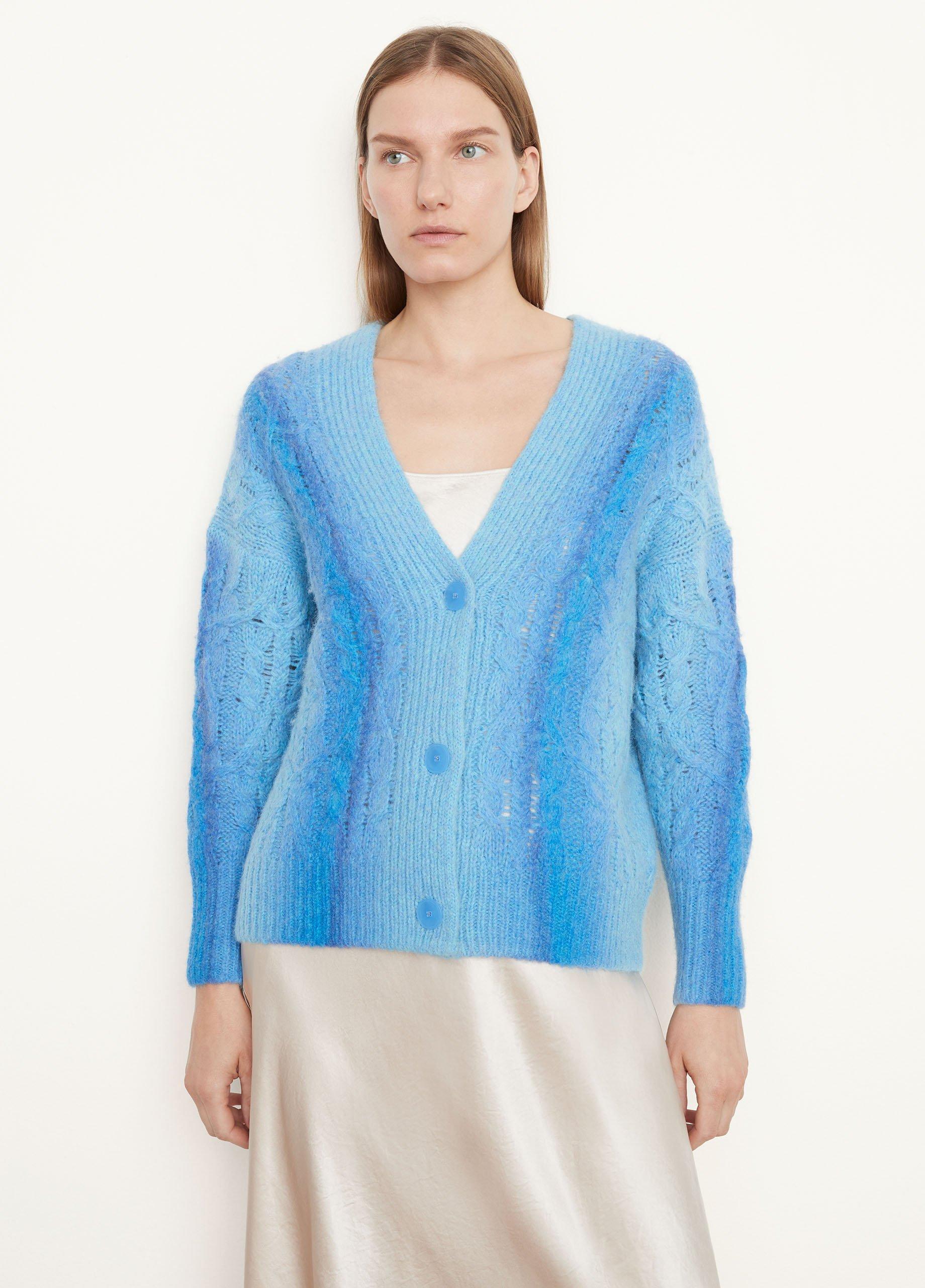 Space Dye Print Cardigan image number 1