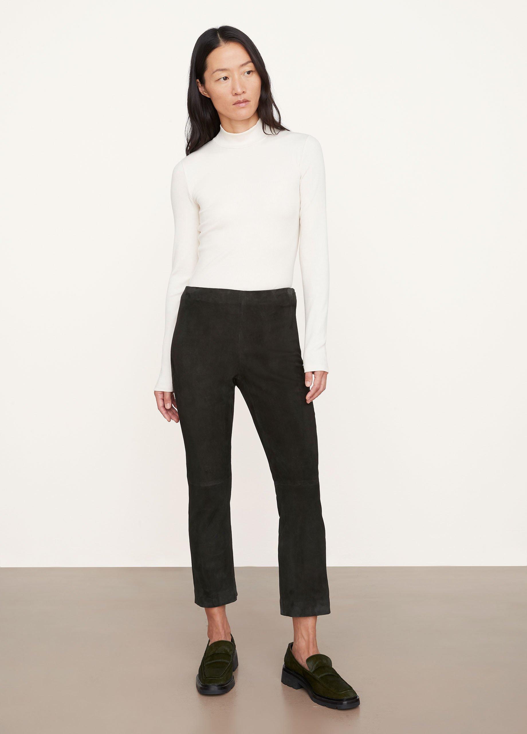 Ribbed Long Sleeve Mock Neck T-Shirt image number 0