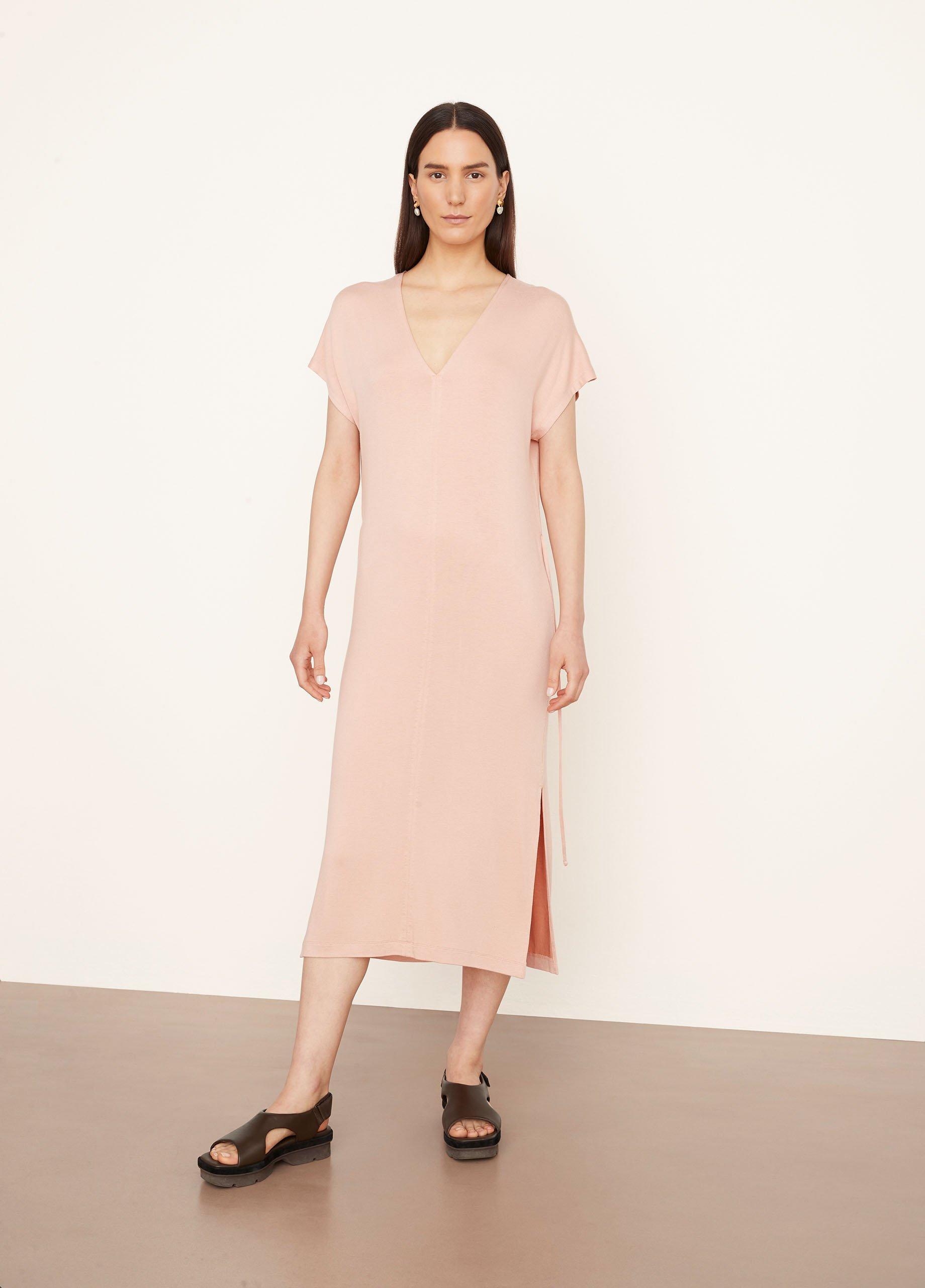Double V-Neck Popover Dress image number 0