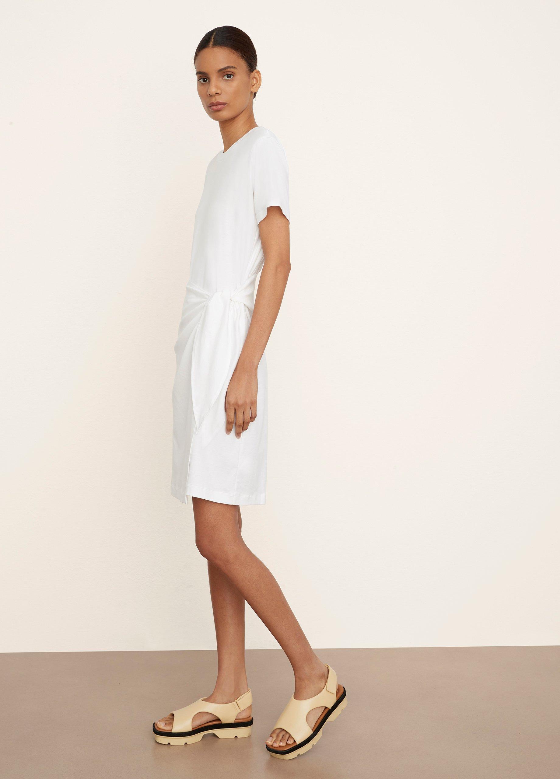 Short Sleeve Tie-Waist Dress image number 2