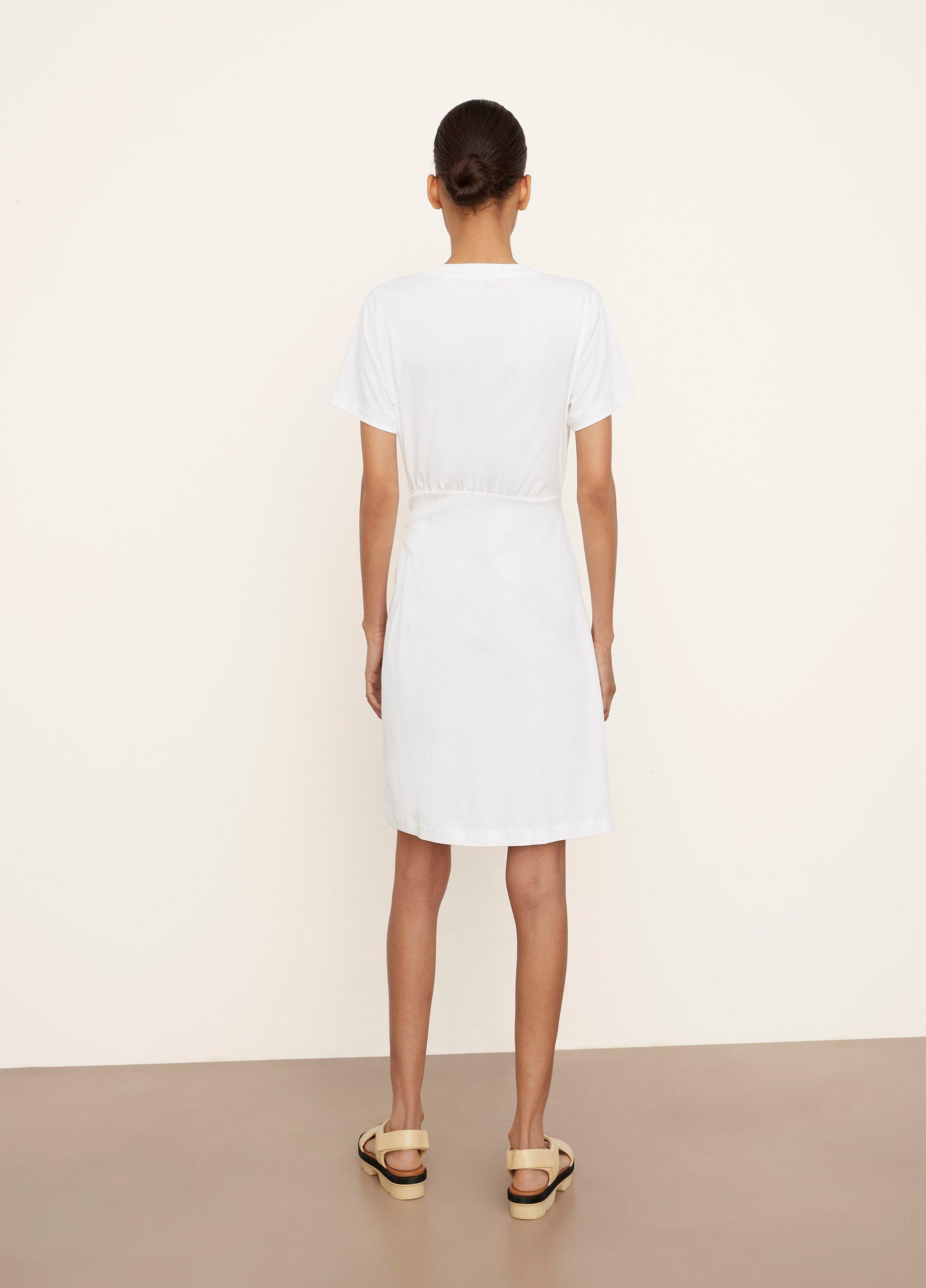 Short Sleeve Tie-Waist Dress image number 3