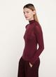 Double Layer Long Sleeve Mock Neck T-Shirt image number 2