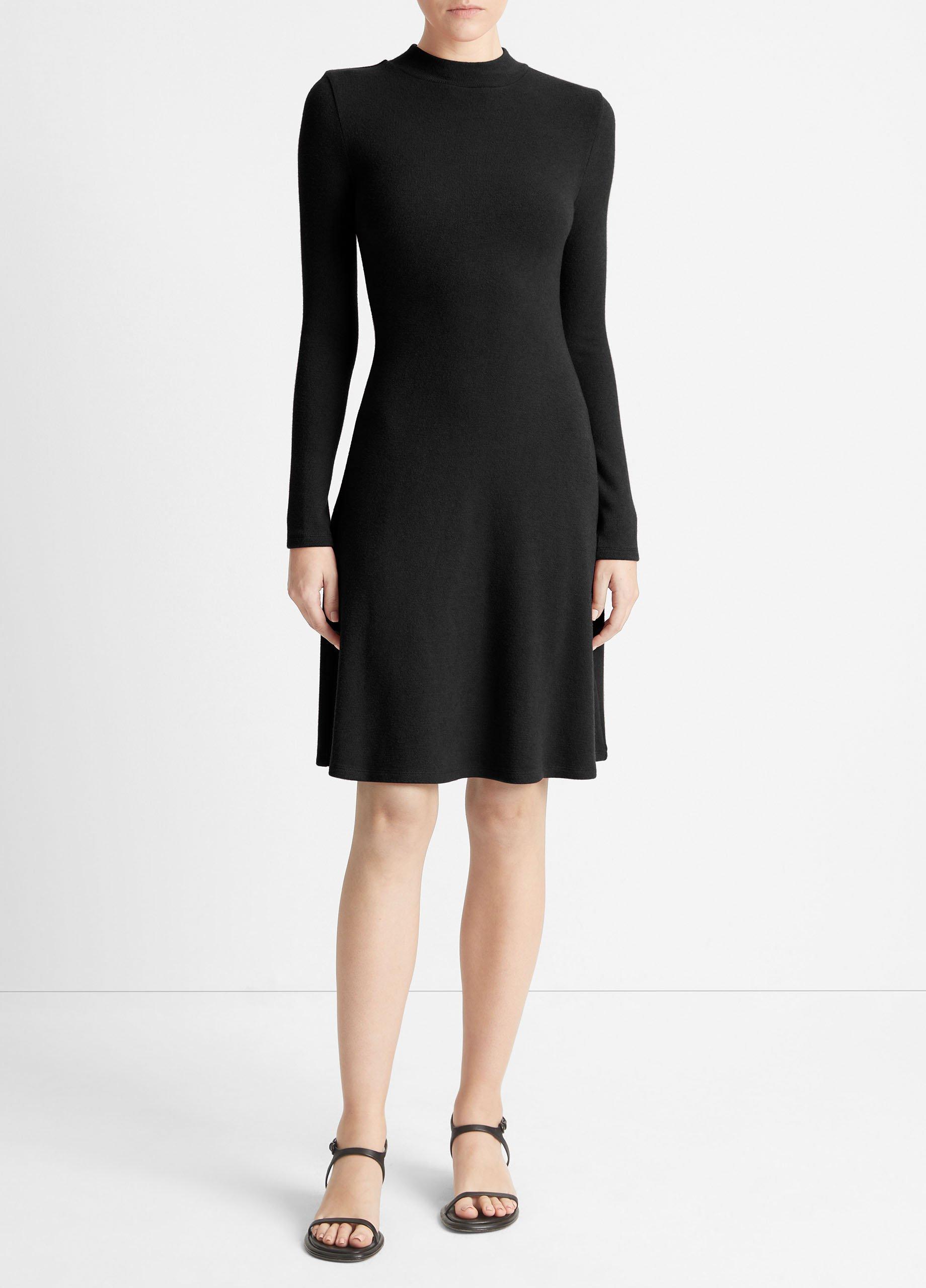 Gincent mock-neck darted-waist dress, InWear, Shop Midi Dresses