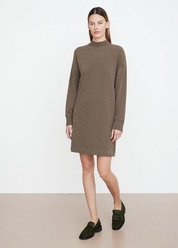 French Terry Long Sleeve Sweatshirt Dress image number 0