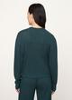 Ribbed Wide Sleeve Nipped-Waist Top image number 3
