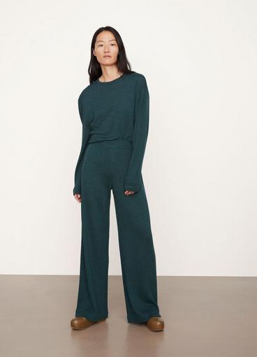 Ribbed Wide Leg Pant image number 1