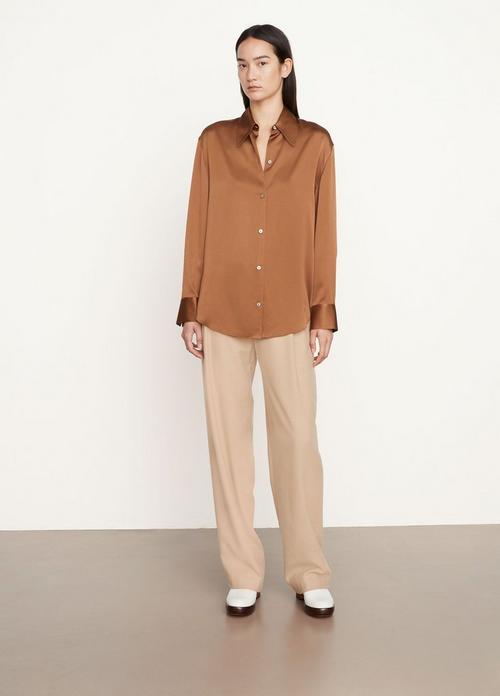 Shaped Collar Blouse